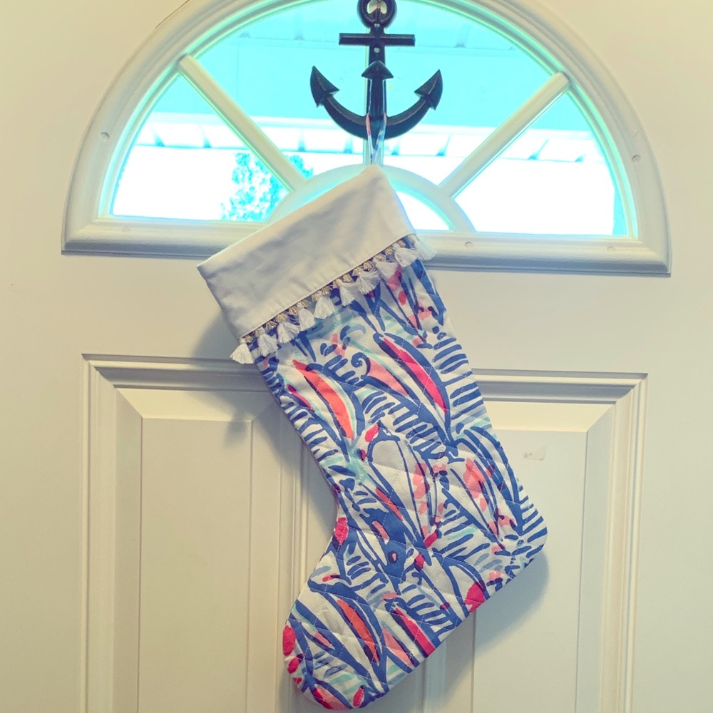 Lilly Pulitzer holiday stocking